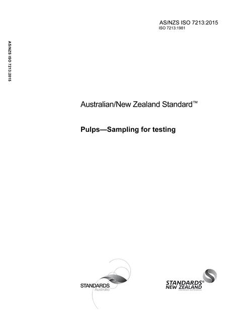 AS/NZS ISO 7213:2015