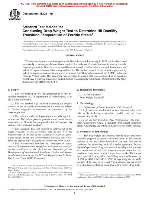 ASTM E208-19