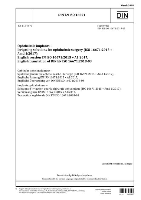 DIN EN ISO 16671