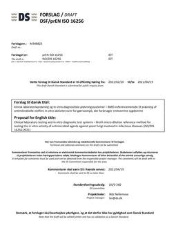 DANSK DSF/PREN ISO 16256