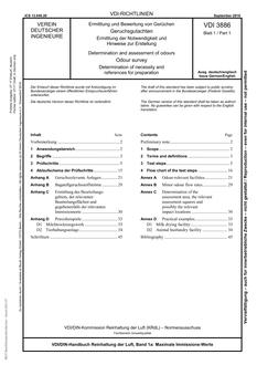 VDI VDI 3886 BLATT 1
