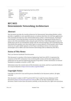 IETF RFC 8655