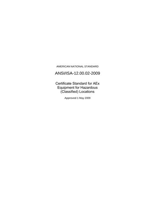 ISA 12.00.02