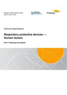 SA/SNZ TS ISO 16976.7:2021