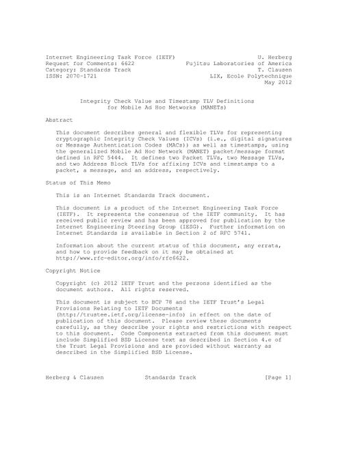 IETF RFC 6622