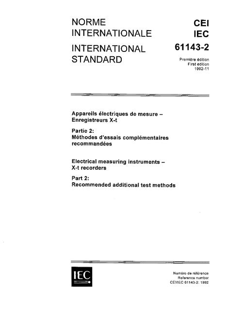 IEC 61143-2 Ed. 1.0 b:1992
