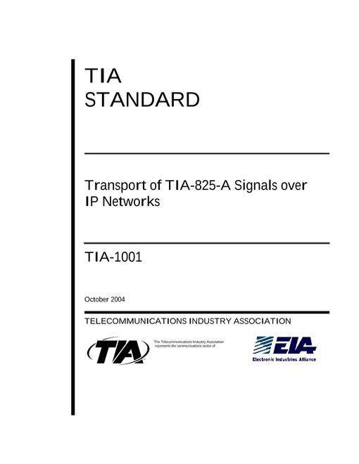 TIA TIA-1001