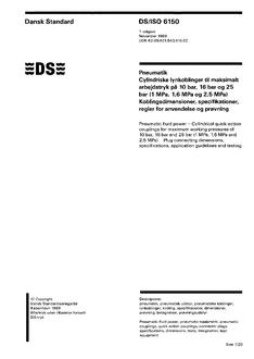 DANSK DS/ISO 6150
