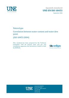AENOR UNE-EN ISO 18453