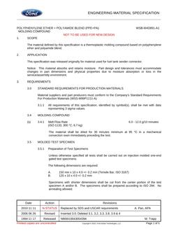 FORD WSB-M4D891-A1