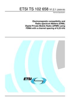 ETSI TS 102 658