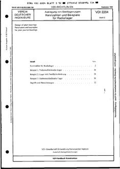 VDI VDI 2204 BLATT 3