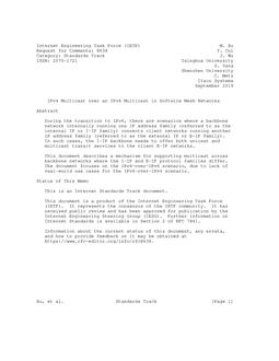 IETF RFC 8638
