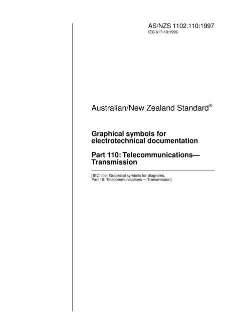 AS/NZS 1102.110:1997