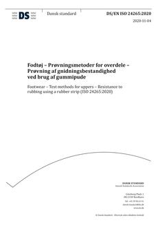 DANSK DS/EN ISO 24265