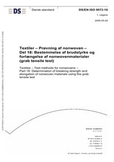 DANSK DS/EN ISO 9073-18