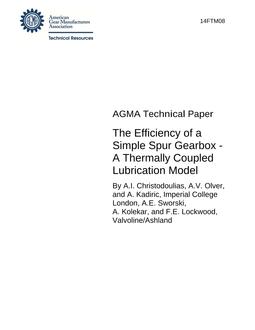 AGMA 14FTM08