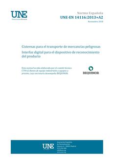 AENOR UNE-EN 14116+A2