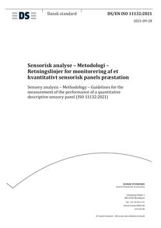 DANSK DS/EN ISO 11132