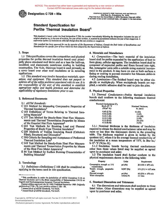 ASTM C728-89a