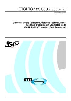 ETSI TS 125 303
