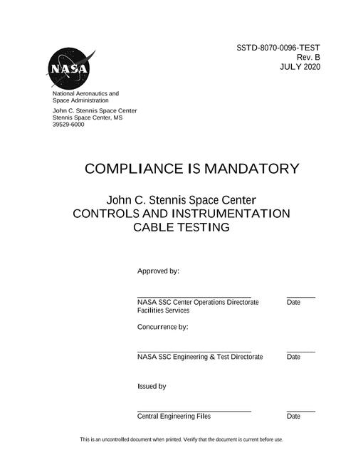 NASA SSTD-8070-0096-TEST Rev. B
