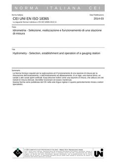 CEI UNI EN ISO 18365