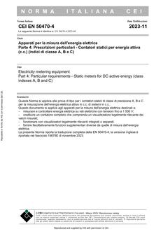 CEI EN 50470-4