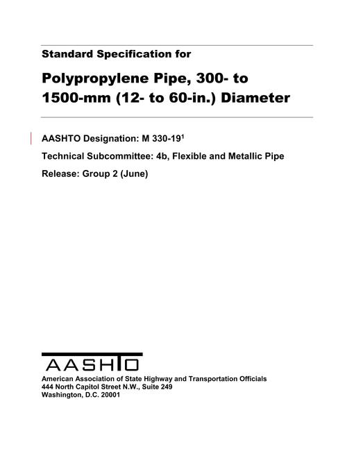 AASHTO M 330-19