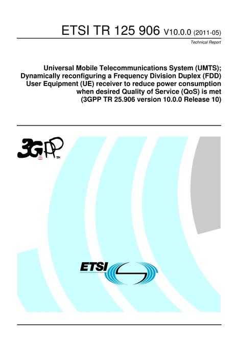 ETSI TR 125 906