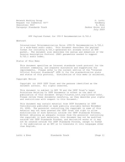 IETF RFC 5577
