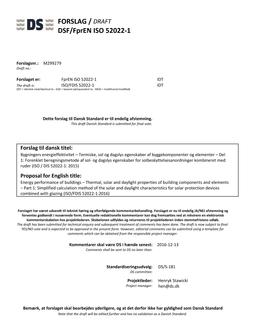 DANSK DSF/FPREN ISO 52022-1