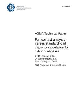 AGMA 17FTM22