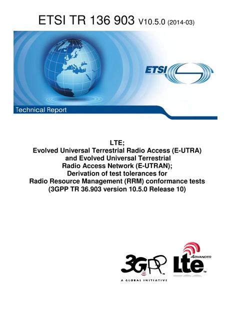 ETSI TR 136 903