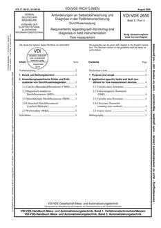 VDI VDI/VDE 2650 BLATT 3