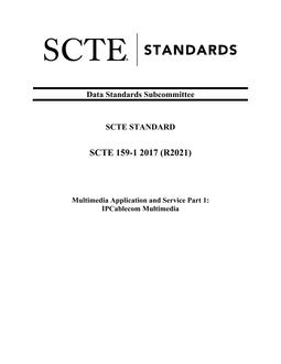 SCTE 159-1 2017 (R2021)