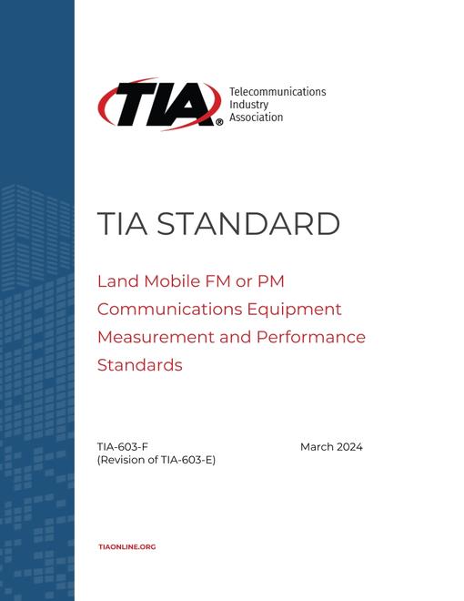 TIA TIA-603-F