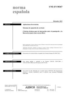 AENOR UNE-EN 50367
