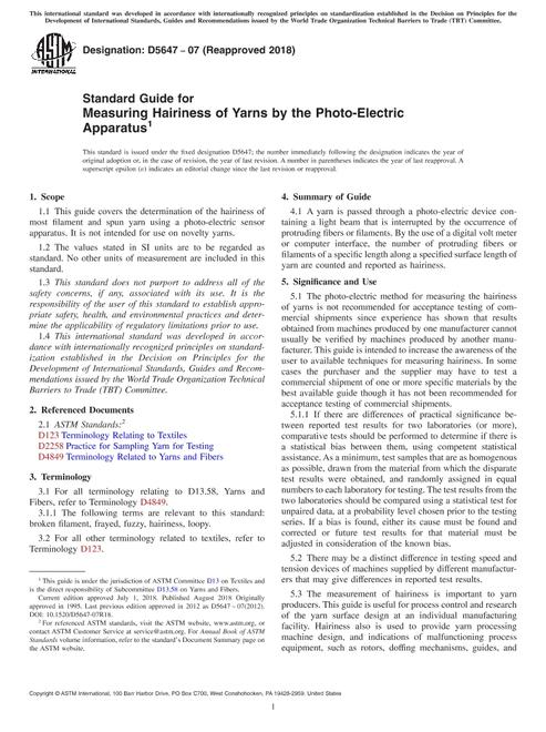 ASTM D5647-07(2018)