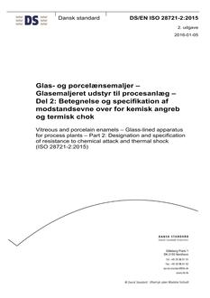 DANSK DS/EN ISO 28721-2