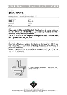 CEI EN 61557-6