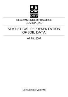 DNV DNV-RP-C207