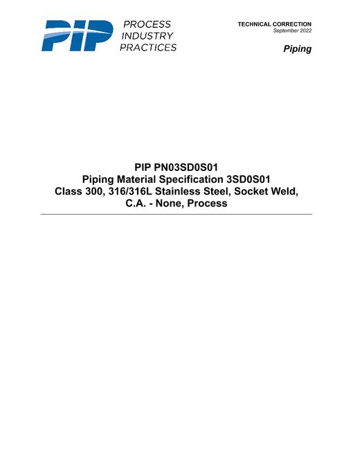 PIP PN03SD0S01