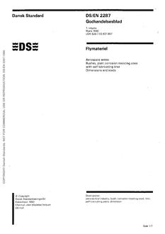 DANSK DS/EN 2287