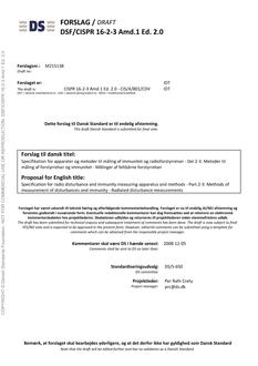 DANSK DSF/CISPR 16-2-3 AMD.1 ED. 2.0