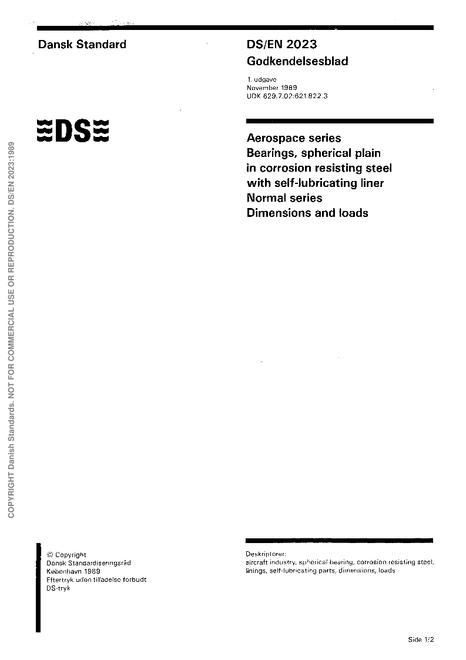 DANSK DS/EN 2023