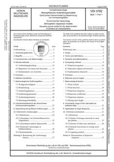 VDI VDI 3782 BLATT 1