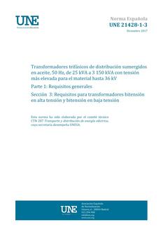 AENOR UNE 21428-1-3