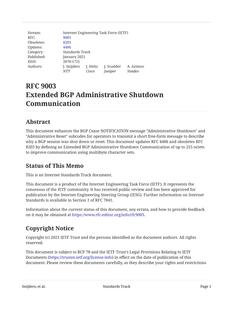 IETF RFC 9003