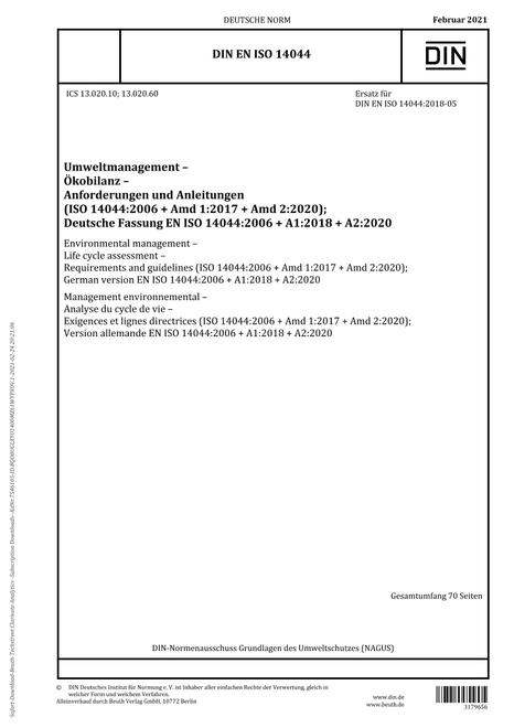 DIN EN ISO 14044